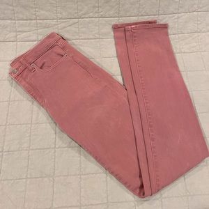Gap Resolutiom Slim Straight Pink 28T great condition
